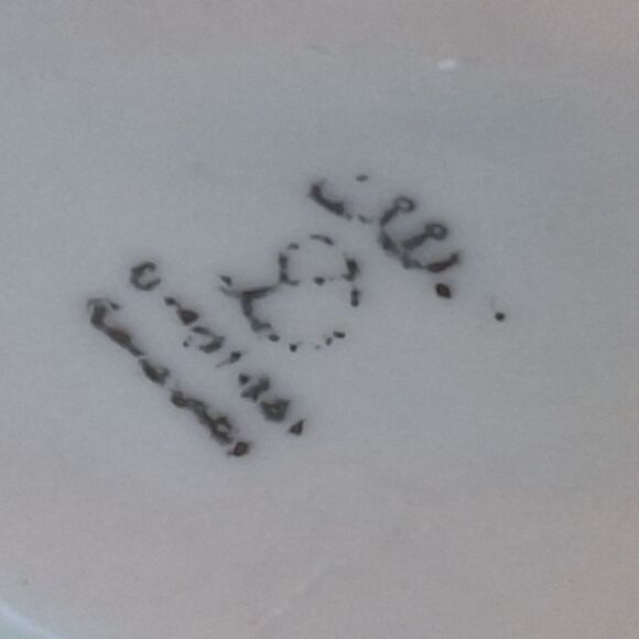 Vintage Dresden Double Candelabra Roses Candlestick Holder Capodimonte Style - Picture 13 of 14